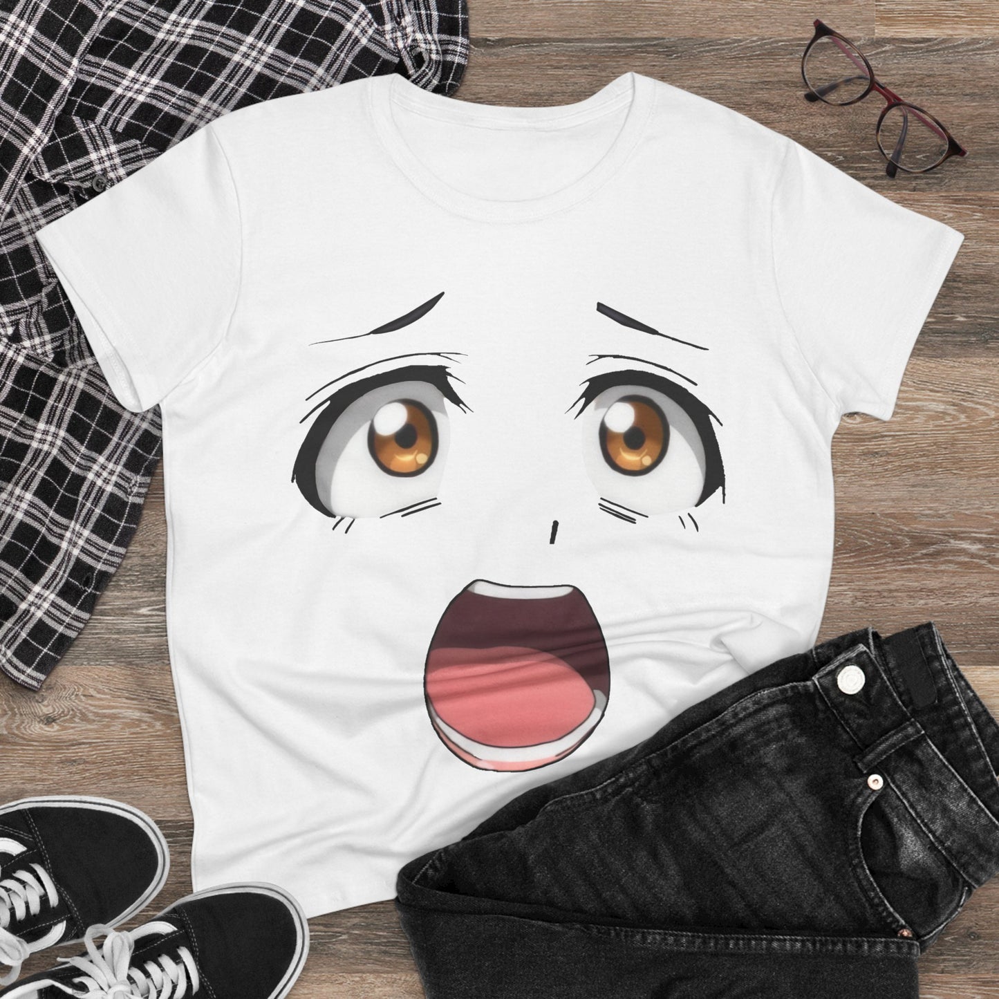Surprised Cotton Tee - KawaiiFits™