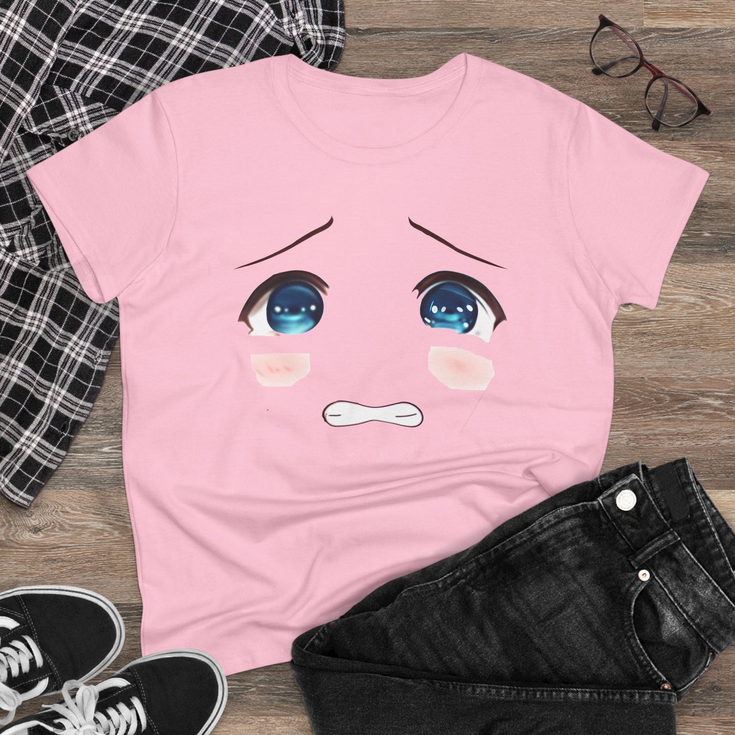 Nervous Cotton Tee - KawaiiFits™
