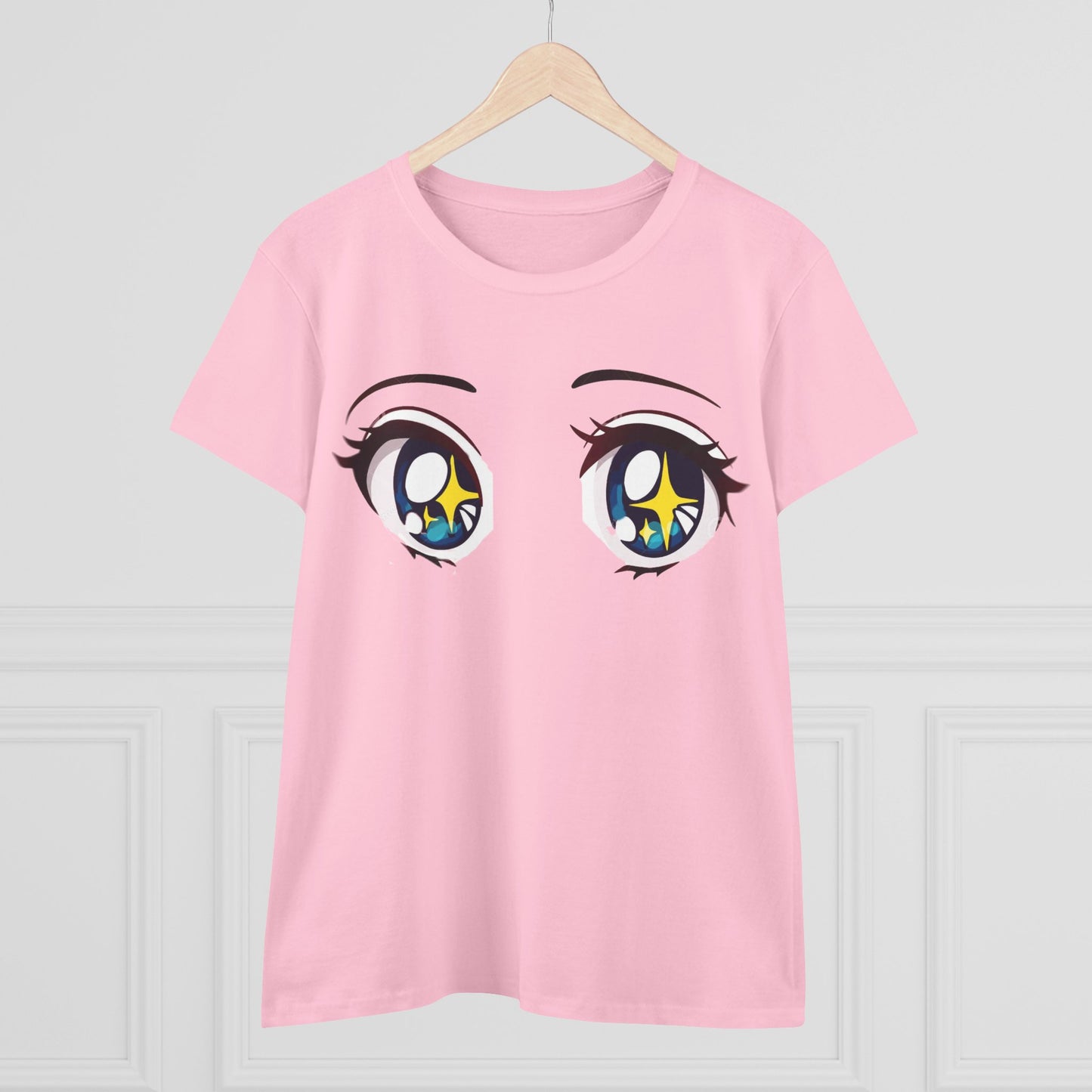 Star Eyes Cotton Tee - KawaiiFits™