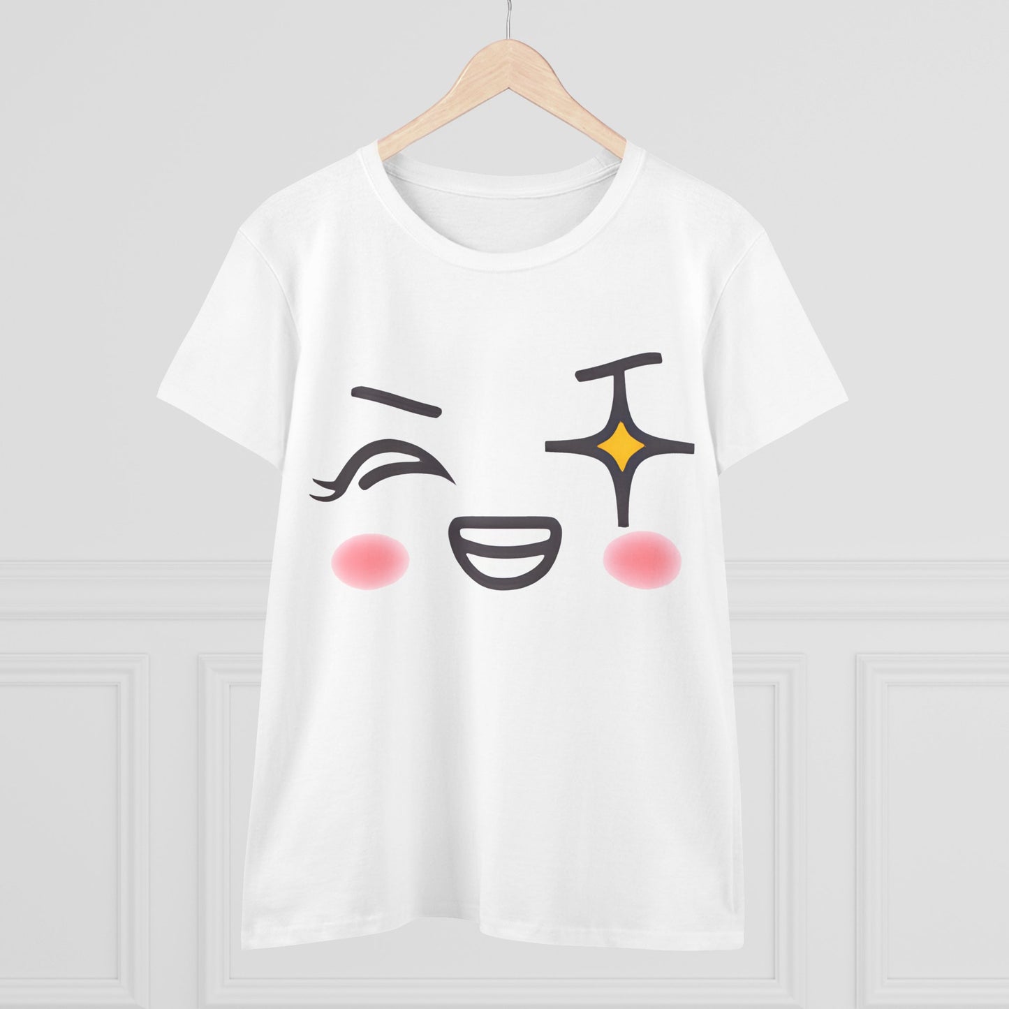 Wink Cotton Tee - KawaiiFits™