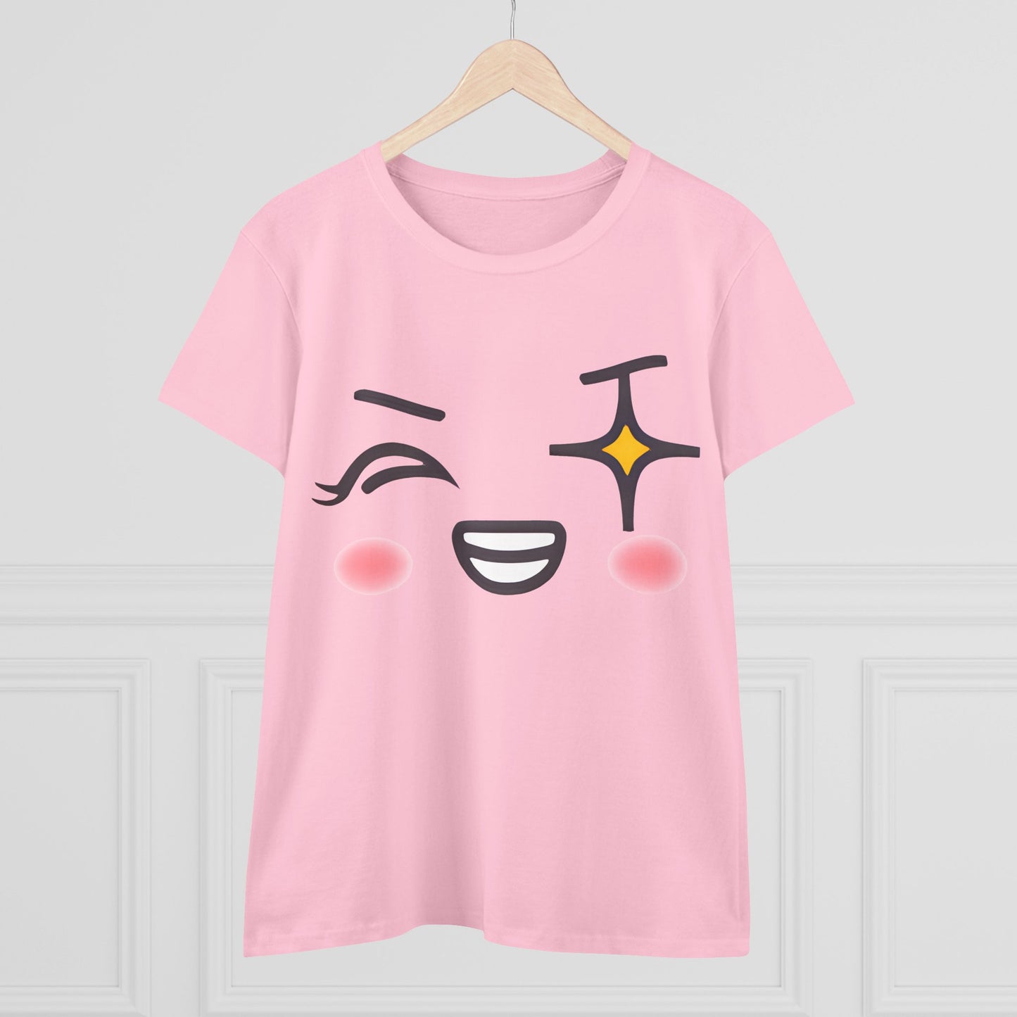 Wink Cotton Tee - KawaiiFits™