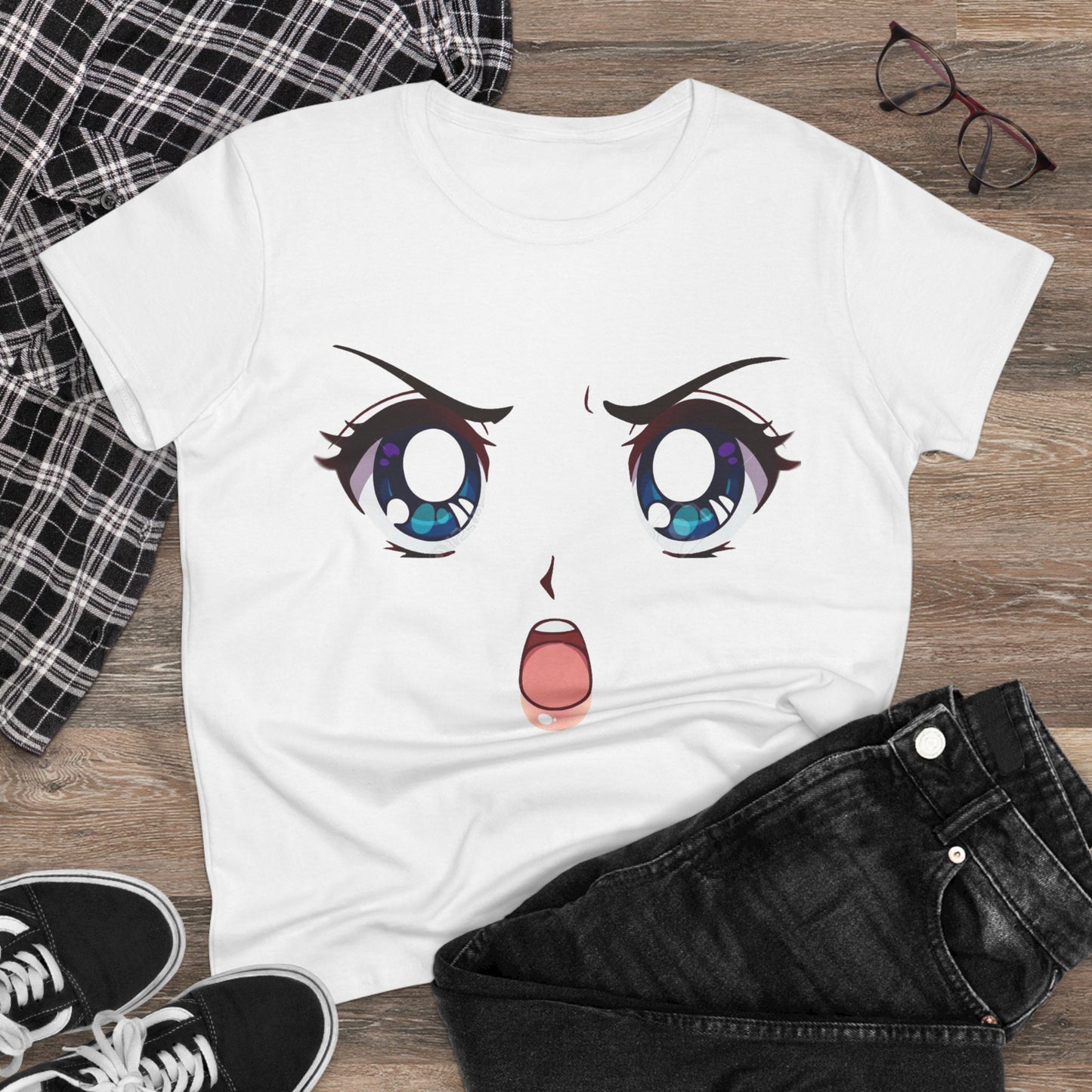 Yelling Cotton Tee - KawaiiFits™