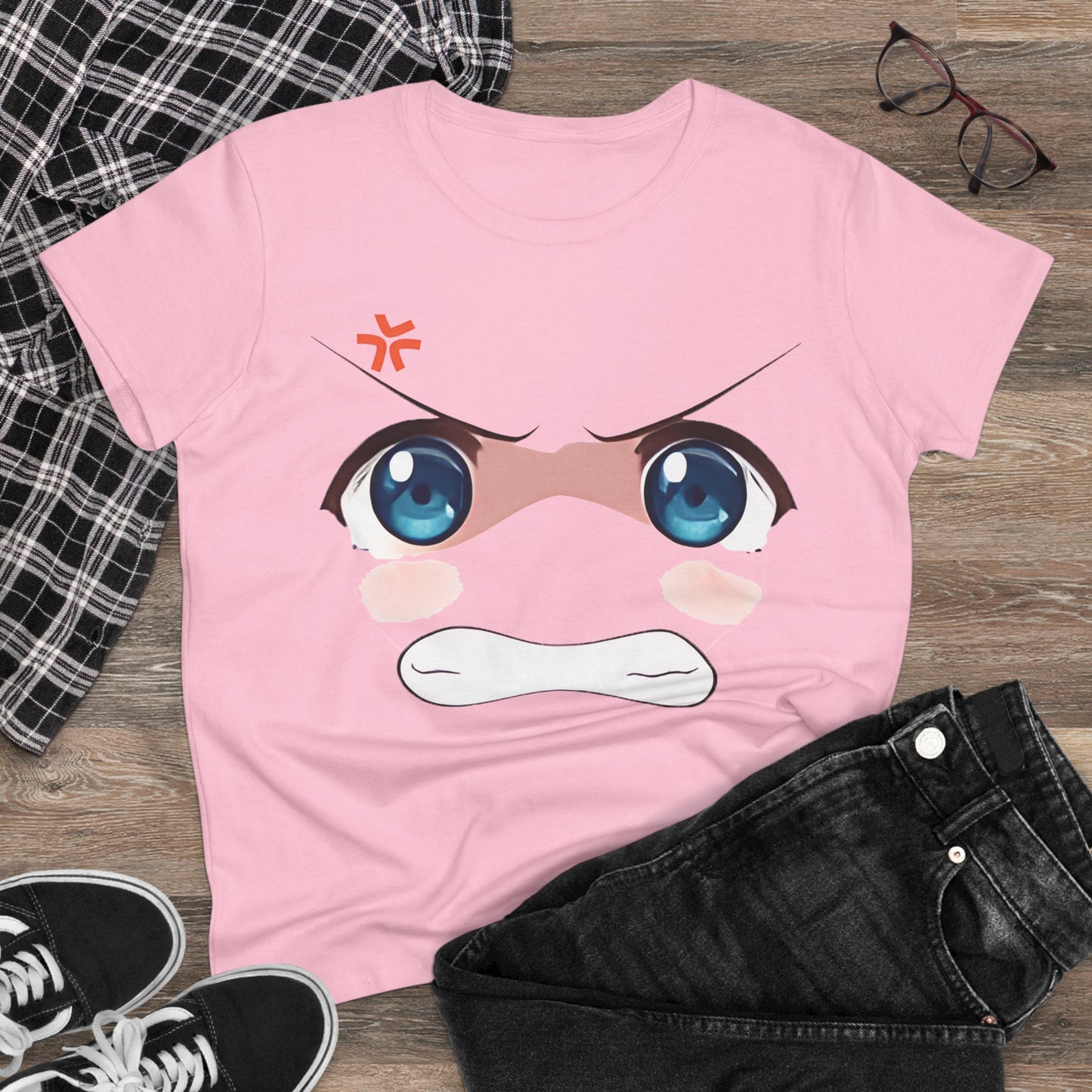 Angry Cotton Tee - KawaiiFits™