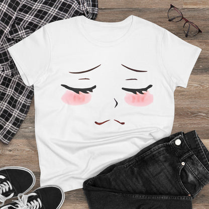 Shy Cotton Tee - KawaiiFits™